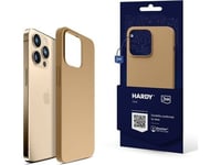 3Mk Hardy Case Iphone 15 Pro Max 6.7"Dark Gold/Dark Gold Magsafe