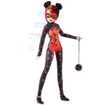 Bandai - Miraculous - Poupée articulée Shadybug - Version Alternative Ladybug Dessin animé Miraculous World Paris - Licence Officielle - Poupée Mannequin 26 cm - Jouet Enfant 4 Ans et + - P50159