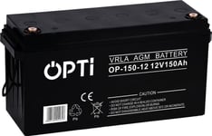 Volt Volt Agm Opti 12V 150 Ah Batteri