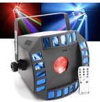 BeamZ LED Cub4 II 2x10W Quad+64RGB, XIR, BeamZ Cube LED ljuseffekt SKY-153.701