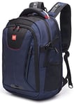 Swiss Eagle TSA Smart Laptop Backpack with USB Port and Collapsible Shoe Compartment designed to fit 15-inch Notebook, Computers - Perfect for Work, Commute, Travel, or the Office
