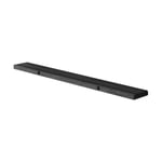 MOEBE Gallery shelf tavellist 70 cm Svart