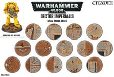 Citadel Sector Imperialis bases: 32mm round