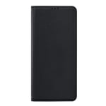 Coque clapet folio avec fente pour cartes & support pour Samsung Galaxy Note10, Noir - Neuf