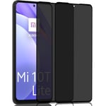 2-Pack Xiaomi 10T Lite Privacy Skärmskydd - Härdat Glas 9H - Super kvalitet 3D