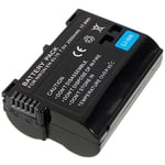 För Nikon D7000 7.0V 2550mAh kamerabatteri kod: EN-EL15