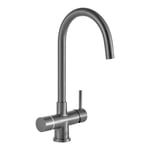 Franke MINERVA HELIX ELECTRONIC ANTHRACITE 4-In-1 Helix Electronic Boiling Water Tap - ANTHRACITE