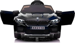 Elbil BMW M5, 24V, svart