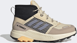 Adidas Adidas Terrex Trailmaker Mid Rain.rdy Hiking Shoes Trekkingkengät SAND STRATA / SILVER VIOLET / ACID ORANGE