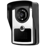 7inch Wired Video Intercom Doorbell IR Camera Monitor Door Phone 110-240V GF0