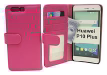Plånboksfodral Huawei P10 Plus (Hotpink)