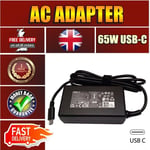 Replacement for HP Pro x2 612 G2 Tablet 65W USB-C AC Adapter PSU