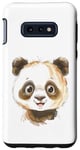 Coque pour Galaxy S10e Motif panda Happy Fun idéal pour l'école, unique