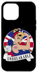 iPhone 14 Pro Max Britain Heritage UK Women British Girl Unbreakable Case