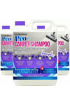 Carpet Cleaning Shampoo Odour Remover Lavender Fragrance 3 x 5L