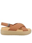 Crocs Brooklyn Luxe Sandal - Tan, Brown, Size 8, Women