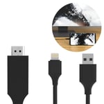 SiGN HDMI till Lightning Kabel 2m + USB-kabel 1m