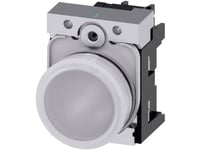 Siemens 3Su1156-6Aa60-1Aa0 Signallampor Högglans Vit 230 V/Ac 1 St