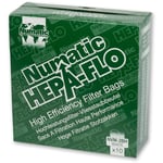 Numatic Hepaflo Filter Bags NVM-2BH - (Pkt 10)