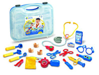 Learning Resources Pretend & Play Doctors Set - Multi-Coloured Complete Toy Dr Medical Kit for Kids