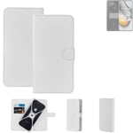 Protective cover for Realme 11 Pro Wallet Case white flipcover flipcase