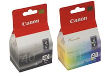 Canon 2 Pixma MP150 Original Printer Ink Cartridges - Black+Tri-Colour- High Capacity