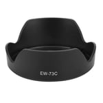 Mugast EW-73C Camera Lens Hood,Portable Plastic Sun Shade,Professional Replacement Lens Hood Shade Accessory for Canon EF-S 10-18mm f4.5-5.6 IS STM Lens.