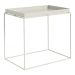 HAY - Tray Table 40x60 cm Warm Grey - Sidobord - Metall