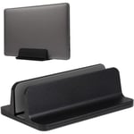 Justerbar vertikal hållare för MacBook & Laptop - Aluminium Black