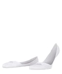 FALKE Men's Cool 24/7 M IN Cotton No-Show Plain 1 Pair Liner Socks, White (White 2000) new - eco-friendly, 8.5-9.5