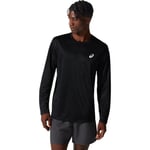 Asics Core LS Tee 2XL Herr Svart - Långärmad Tröja för Löpare, Perfekt för Träning och Aktivitet
