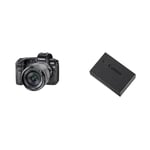Canon EOS RP + Objectif RF 24-105mm F4-7.1 is STM & Batterie LP-E17 Officiel pour EOS RP EOS M6 Mark II EOS 850D