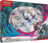 Pokémon JCC Coffret Tag-Tag-ex (2 Cartes Promo Brillantes, 1 Carte Grand Format Brillante et 4 boosters)
