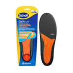 Scholl GelActiv Semelles professionnelles pour homme - Pour bottes et chaussures de travail - Confort toute la journée, absorption des chocs et rembourrage agréable avec technologie GelWave - Taille