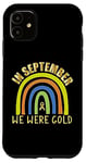 Coque pour iPhone 11 En septembre, nous portons un ruban doré de sensibilisation au cancer chez les enfants
