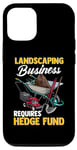 iPhone 15 Pro Lawn Care Mowing Design For Landscaper - Requires Hedge Fund Case