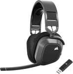 CORSAIR HS80 MAX WIRELESS Multiplatform Gaming Headset with Bluetooth – Dolby At