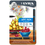 Lyra Kunstpenner av filt i metallskrin ‑ Sett med 10 eller 20 stk. 10 Stk.