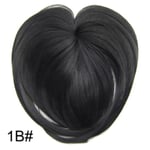 Silky Clip-on Hair Topper Extension Short Straight