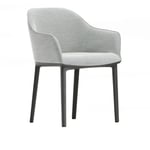 Softshell Chair, Four-legged base, Basic Dark Fabric Cat. F80 Cosy 09