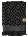 Morocco Towel Home Textiles Bathroom Textiles Towels Black Mette Ditmer