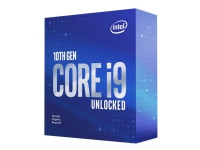 Intel Core i9 10900KF - 3.7 GHz - 10-kjerners - 20 strenger - 20 MB cache - LGA1200 Socket - Boks (uten kjøler)