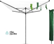 Large Rotary Washing Line Cover Parasol Clothes Airer Waterproof Cover Protector