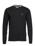 Original Penguin Small Logo Long Sleeve T-Shirt Svart