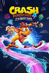 Crash Bandicoot 4 – Ride – Poster de jeu vidéo – Dimensions : 61 x 91,5 cm