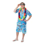 Bristol Novelty Mens Hawaiian Shirt And Shorts BN344