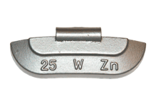 PV-Vikt 25gr Zink, 100st