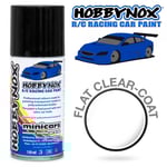 Hobbynox 1000 Matt Klarlack R/C Racing Spray Färg 150 ml