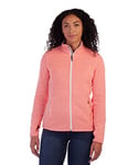 Spyder Women's Soar Fleece Jacket, Dark Pink, M UK