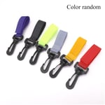 3pcs Stroller Magic Stick Hooks Shopping Bag Holder Organizer Color Random